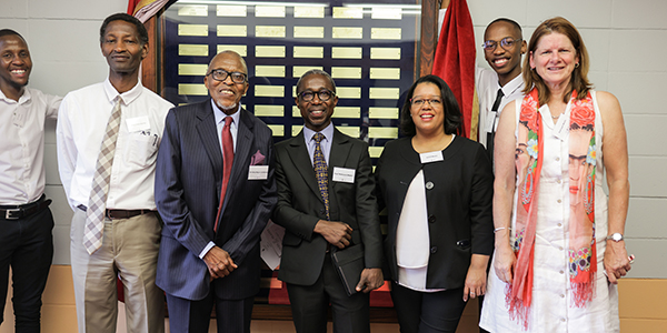 Dr Solomon Lefakane has become the first Wits alumnus to be inducted into the Engineering Wall of Fame